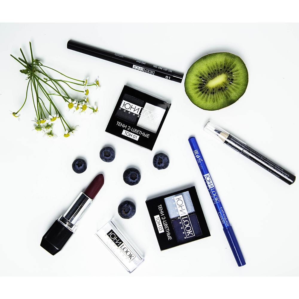 Подводка-фломастер для глаз, тон черный, 3 мл, ЮниLook ЕЛ-19, арт.№ 330-242