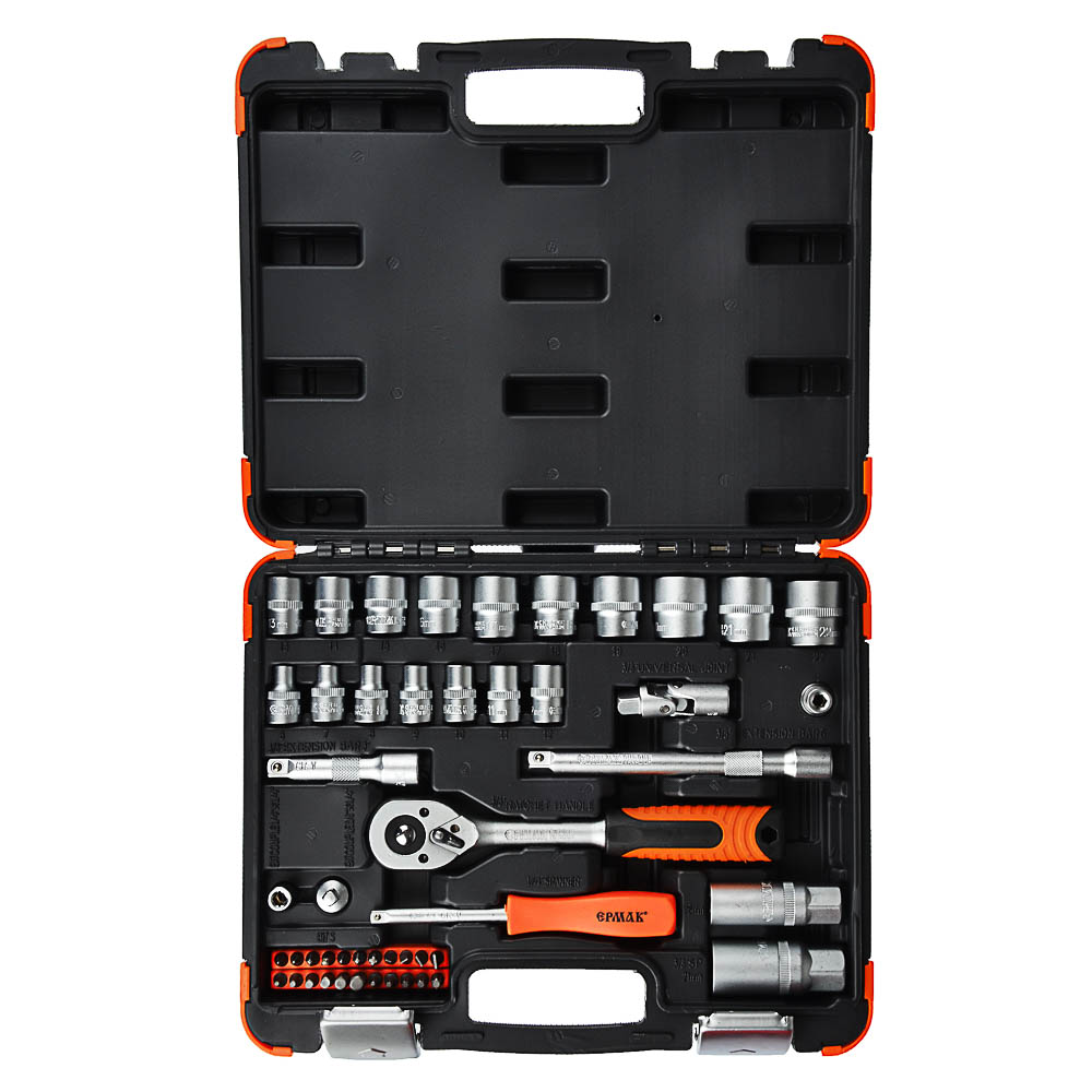 ЕРМАК Набор профессионального инструмента, 49 предм., арт.№ 736-092