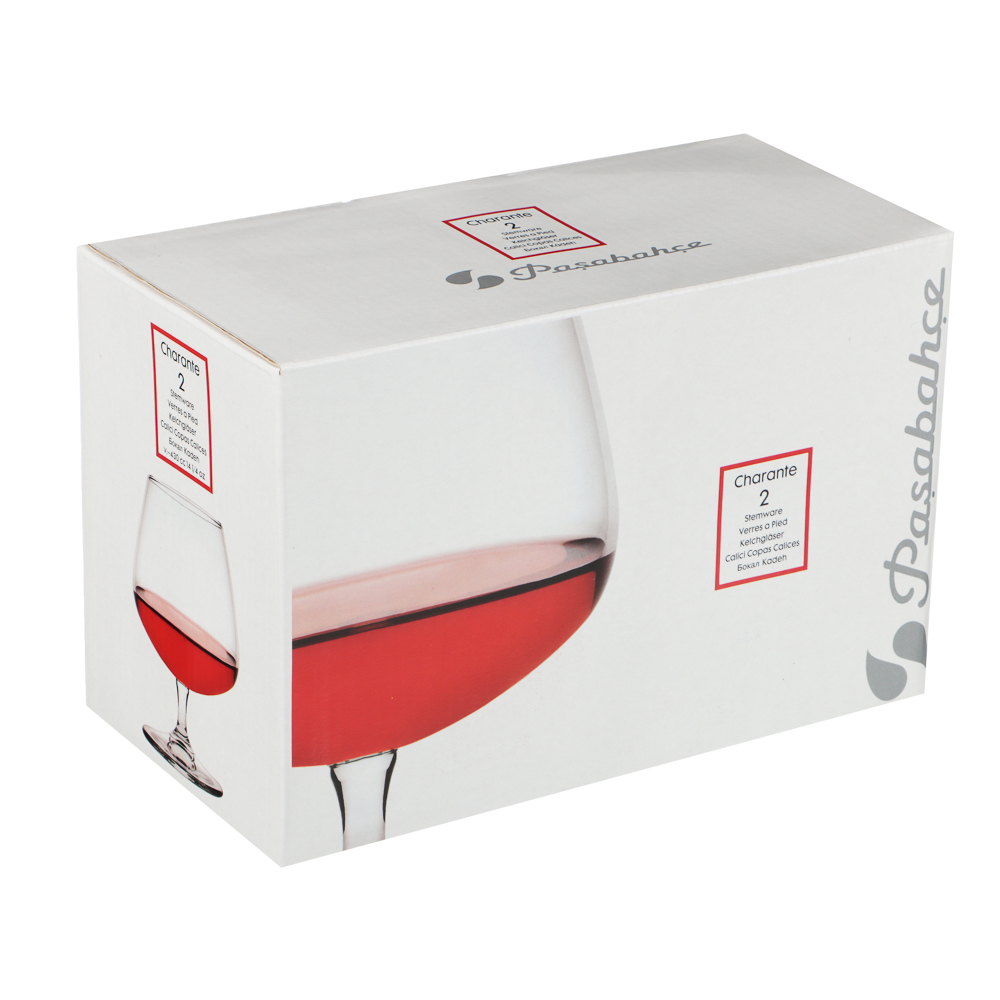 PASABAHCE Шаранте Набор бокалов 2 шт 430 мл, стекло, арт.№ 878-574