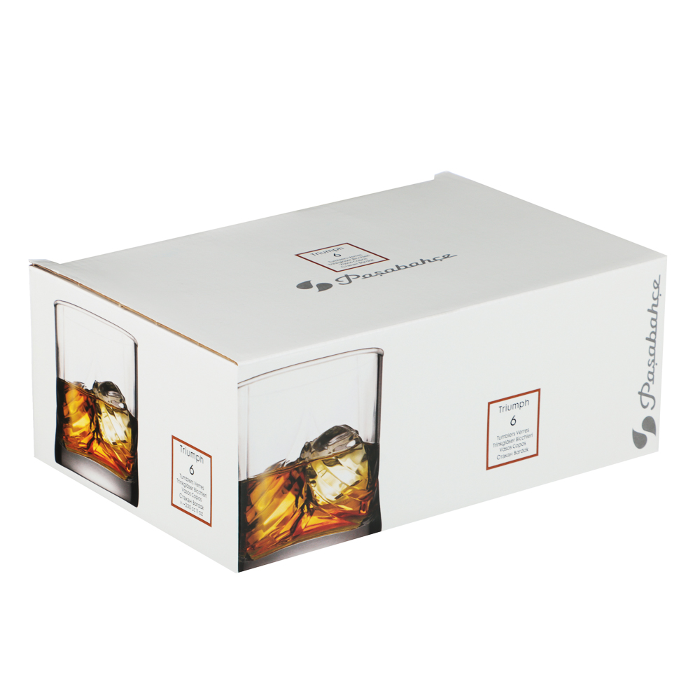 PASABAHCE Триумф Набор стаканов низких 6 шт 320 мл, стекло, арт.№ 878-579