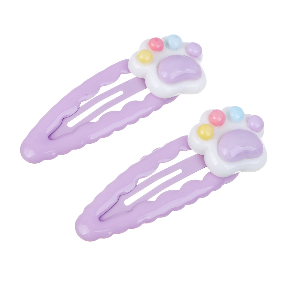 Набор детской бижутерии BY Русские супергерои: браслет, клипсы, кольцо, заколки клик-клаки 2шт,3диз., арт.№ 316-369