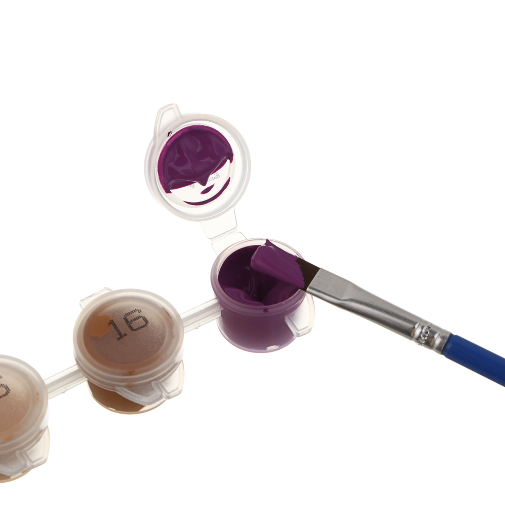 ХОББИХИТ Картина по номерам, комплект (основа, акриловые краски, кисть), 30х40см, арт.№ 281-180