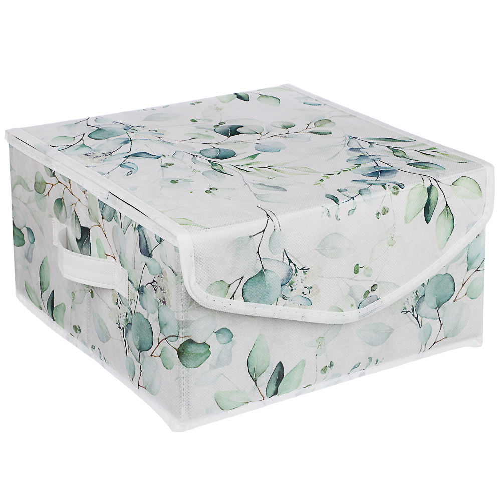 VETTA Рио-де-Жанейро Короб с крышкой, 28х30х16 см, спанбонд, арт.№ 457-758