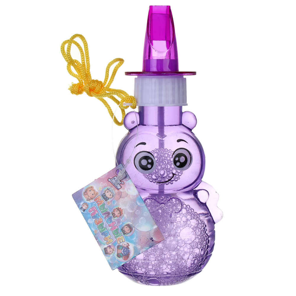 BY Мыльные пузыри Русские Супергерои, РР, PVC, 100 мл, мыльный раствор, 13,7х6 см, 4 дизайна, арт.№ 460-004