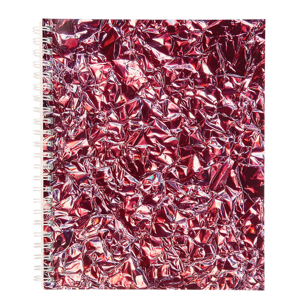 Тетрадь 80 л., А5, БЕЛЫЕ ЛИСТЫ, в клетку, обл.мел. картон, на спирали, микс, арт.№ 578-177