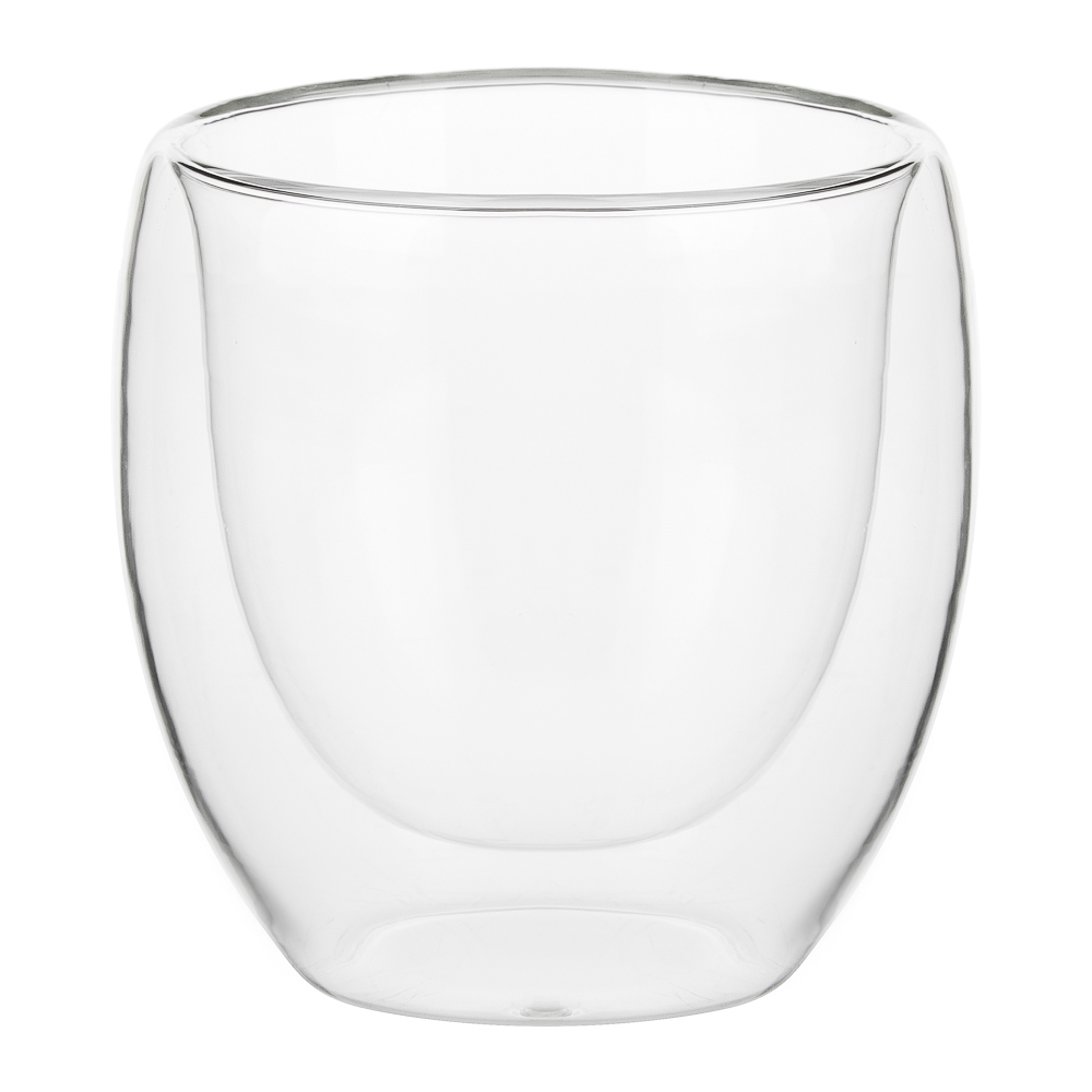 BY COLLECTION Набор стаканов с двойными стенками, 2шт, 100 мл, стекло, арт.№ 850-206