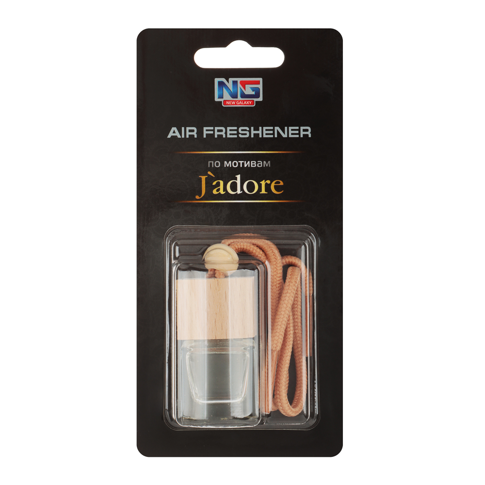NEW GALAXY Ароматизатор подвесной Автопарфюм, по мотивам Jadore, 5 мл, арт.№ 794-558