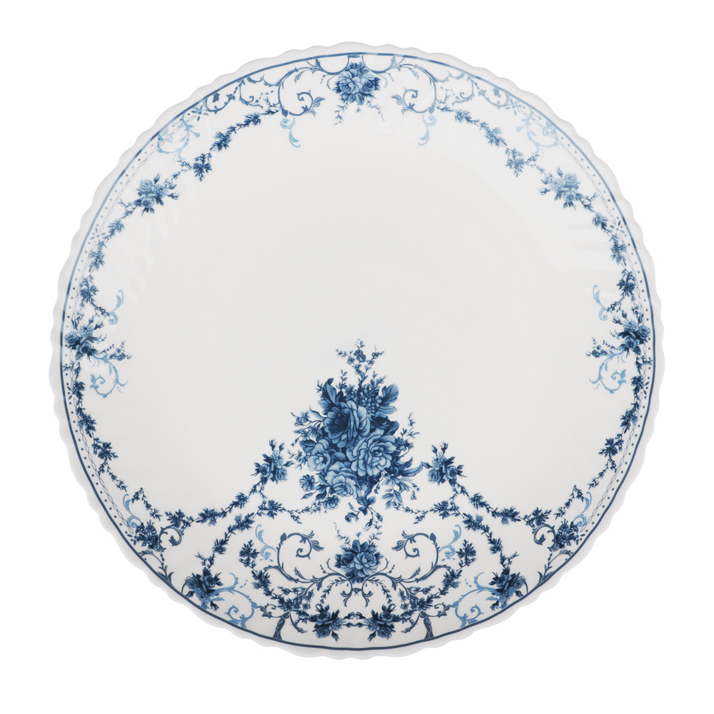 MILLIMI Ариадна Тарелка подстановочная опаловое стекло 24см, 17099B, арт.№ 818-593