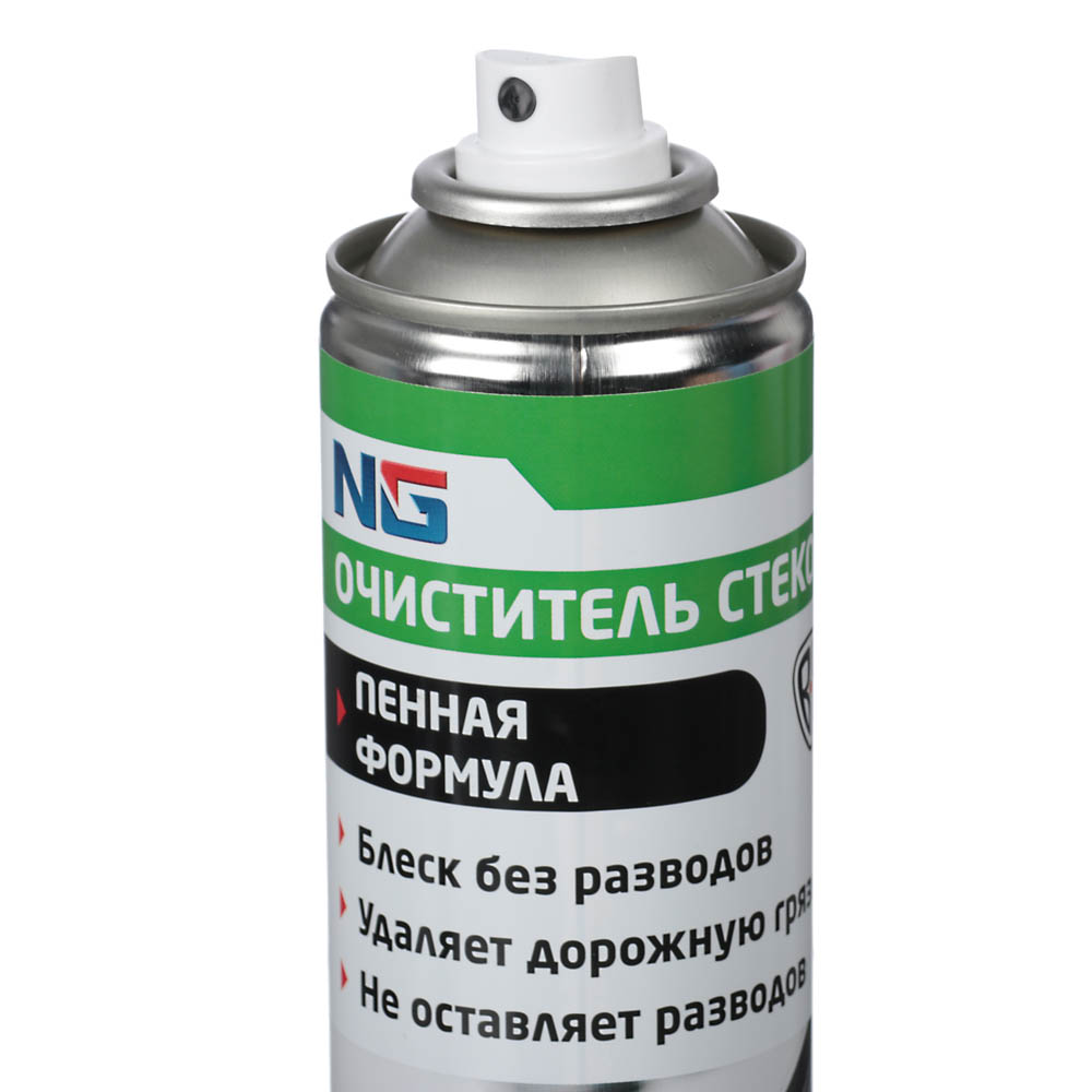 BY Русские Супергерои / NG Очиститель стекол "пенный" (аэрозоль) 335 мл., арт.№ 727-108