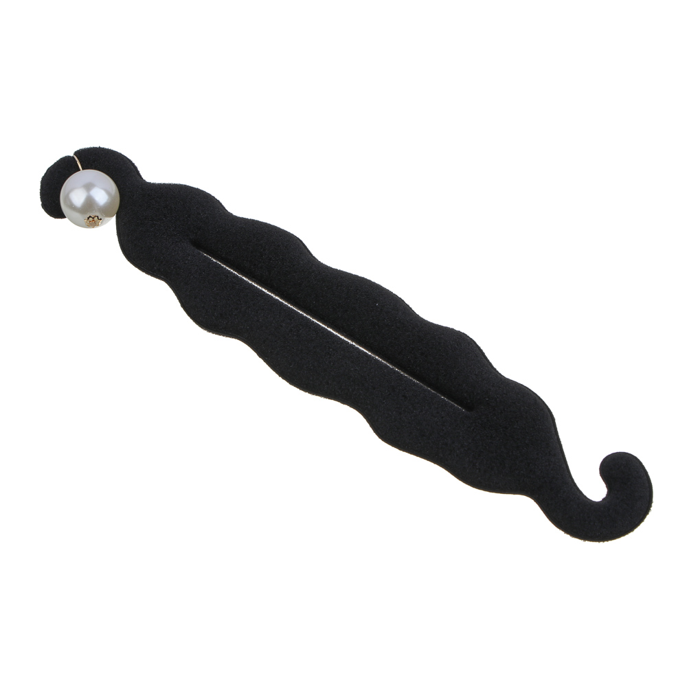 ЮНИLOOK Твистер для волос, 23,2х4,8см, поролон, пластик, ACS-81, арт.№ 323-028