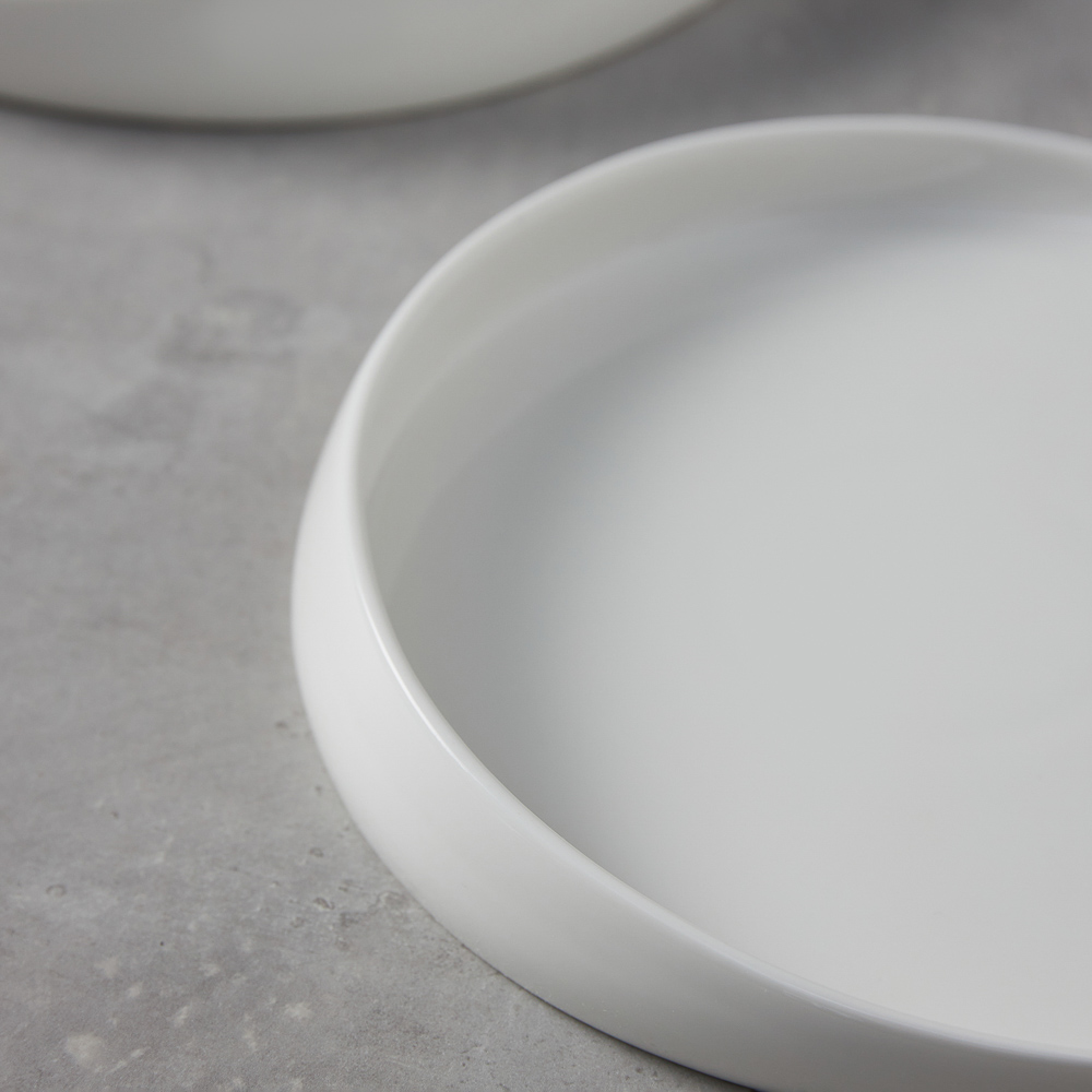 Ivlev Chef Элеганс Тарелка закусочная, 20х19,5х3см, фарфор, арт.№ 824-555