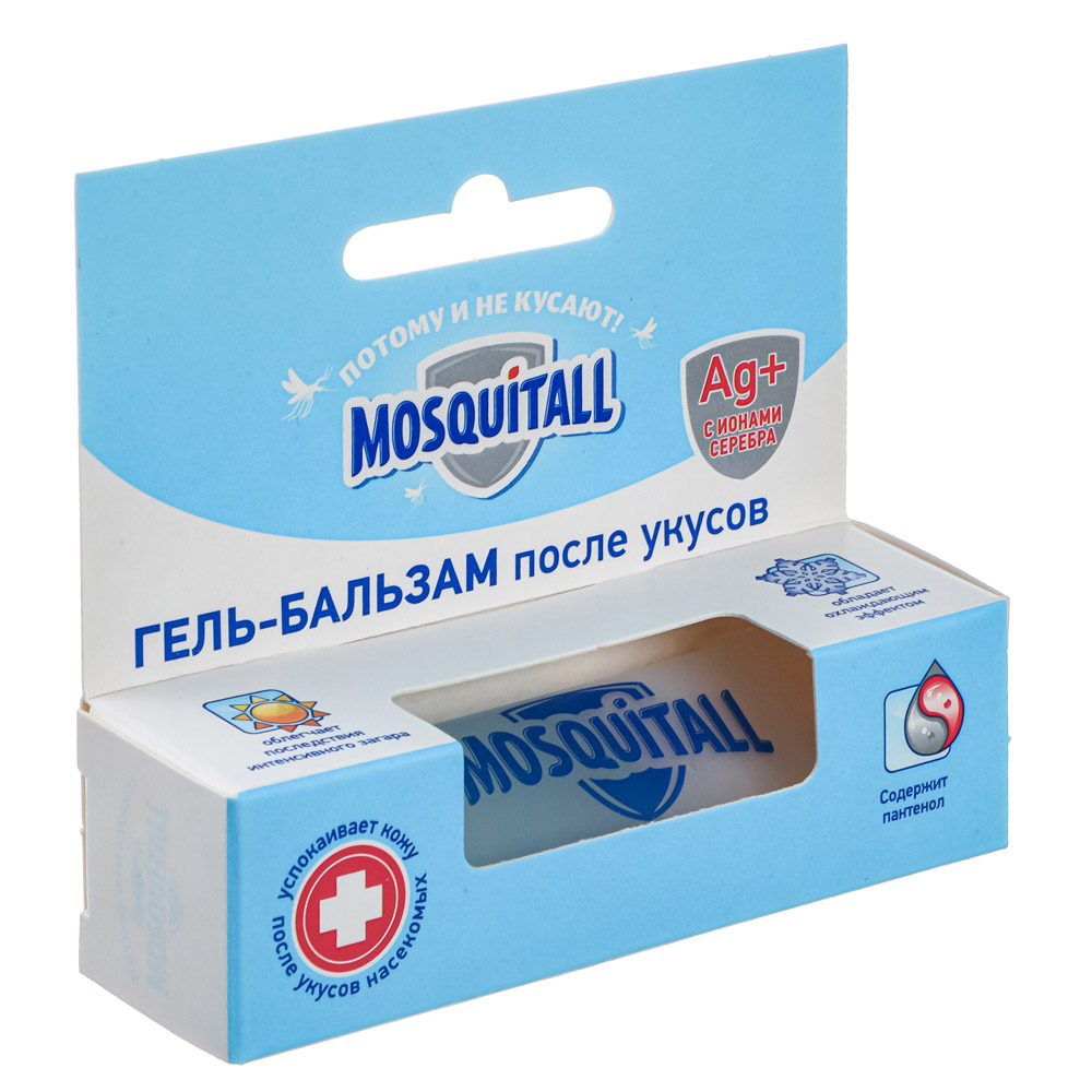 Гель-бальзам MOSQUITALL после укусов насекомых, 10 мл, арт.№ 963-011