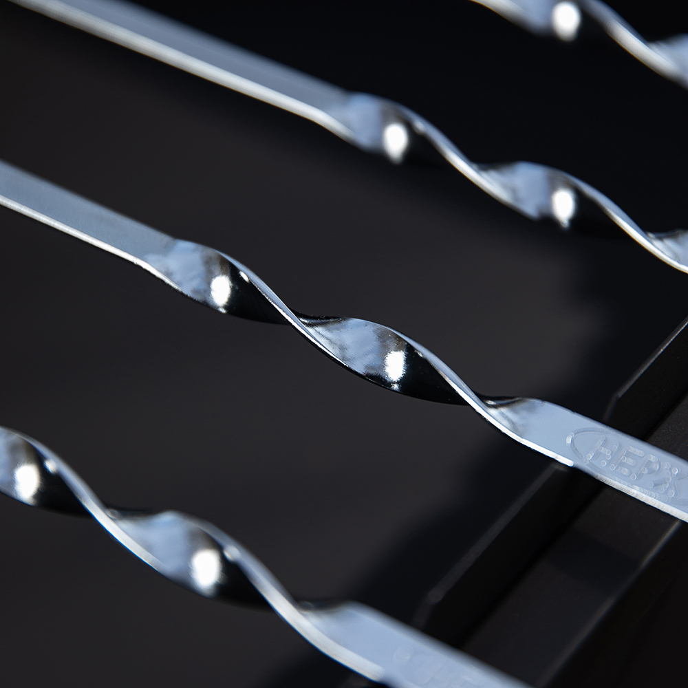 Набор шампуров в блистере тм GRILLBOOM, 6шт, 45х1x0,18см, арт.№ 103-002