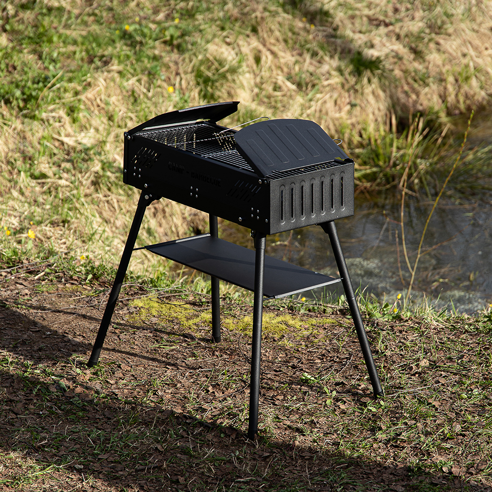 GRILLBOOM Мангал портативный складной, 110х75х30см, раб. поверх. 66х30см, арт.№ 103-004