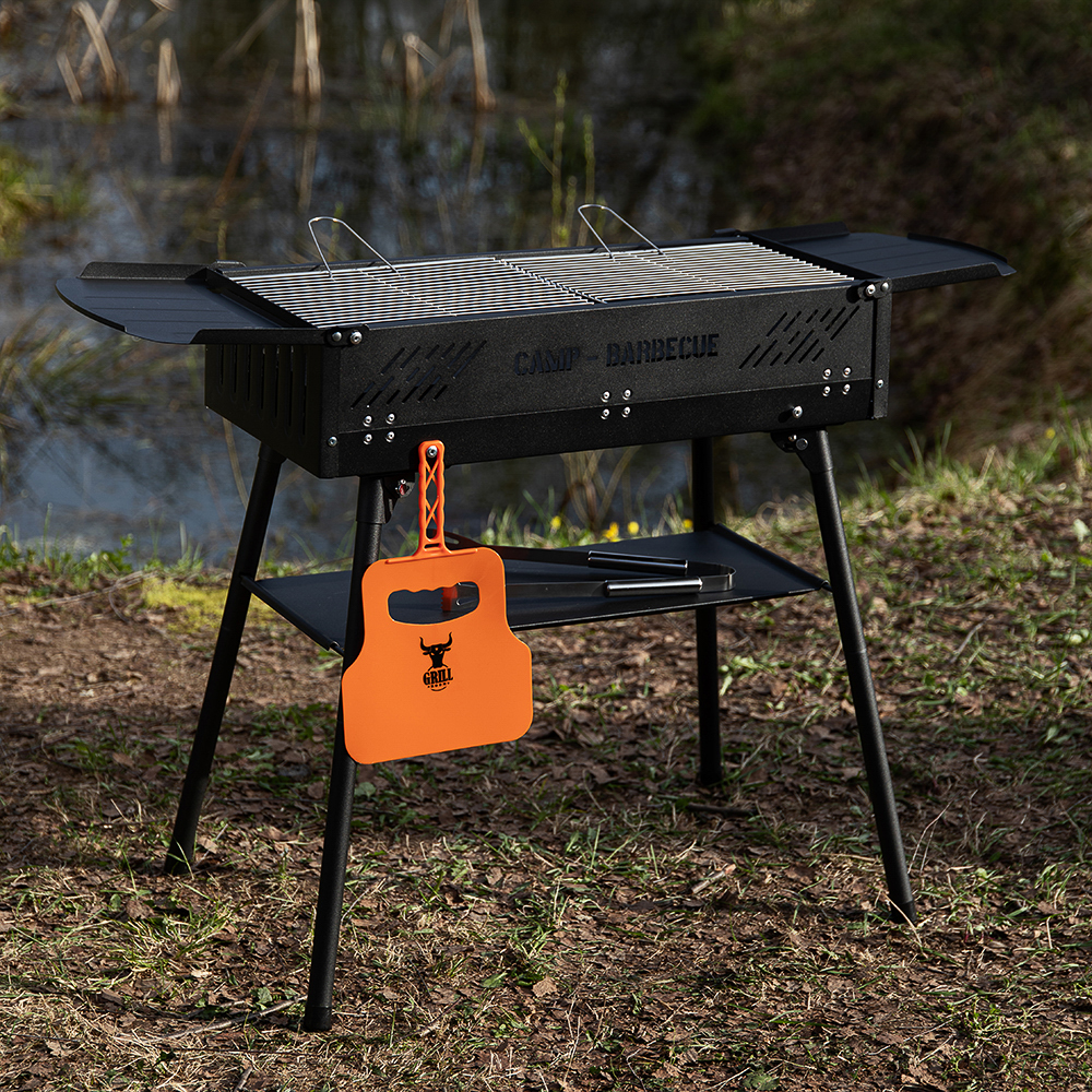 GRILLBOOM Мангал портативный складной, 110х75х30см, раб. поверх. 66х30см, арт.№ 103-004