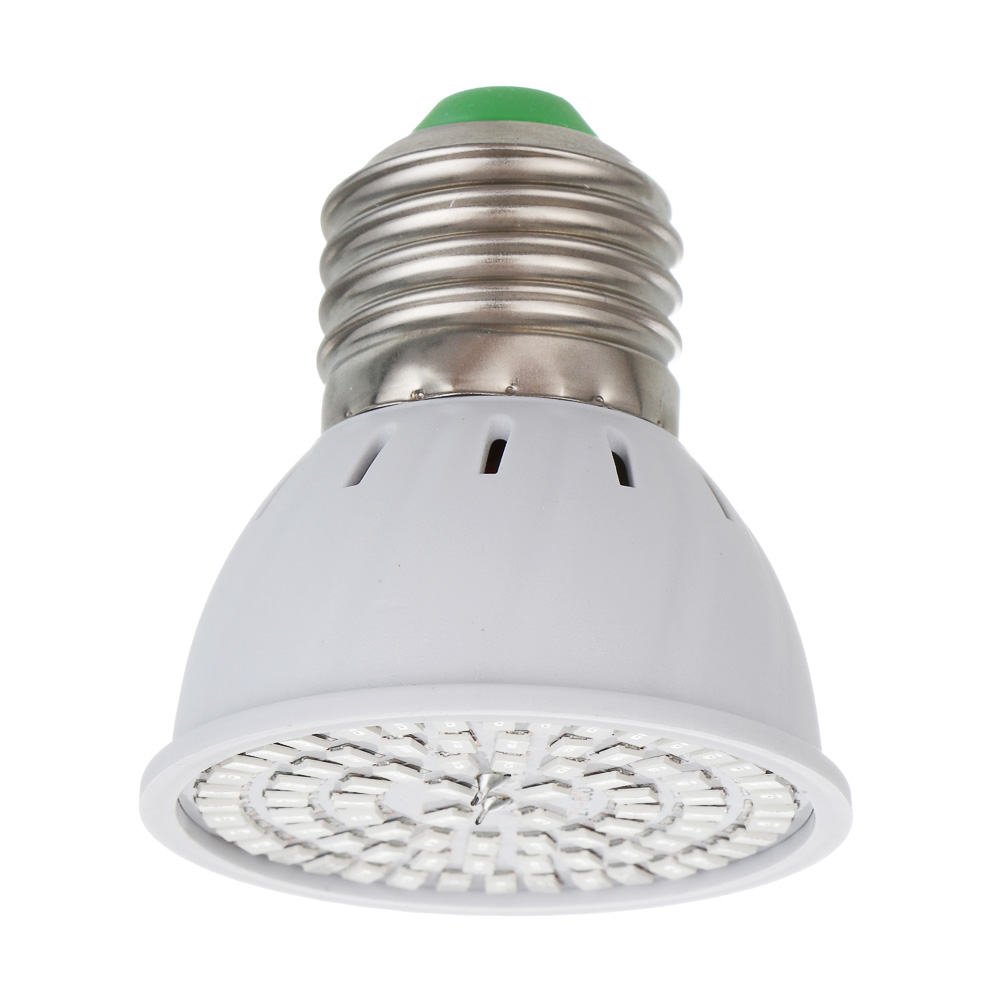 INBLOOM Лампочка для растений, 5x5.4см, 80LED (52R+28B), Е27, 3.6Вт, PC, арт.№ 185-078