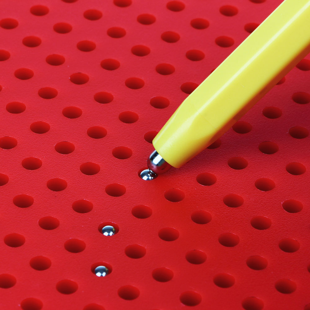 FLOMIK Планшет-мозаика, рисование магнитами, 25,8x31,5 см, магнитный держатель в комплекте, арт.№ 590-030