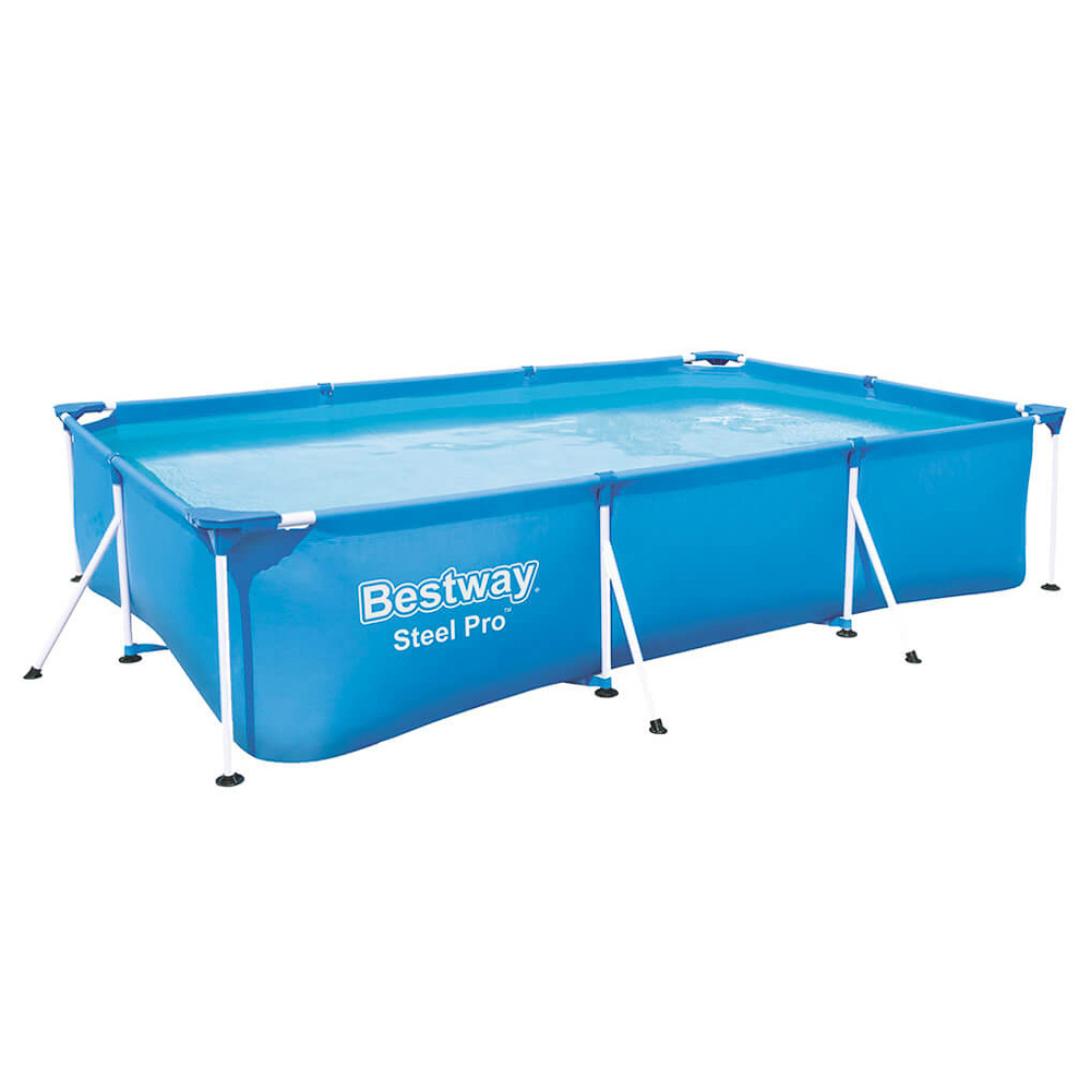 BESTWAY Прямоугольный бассейн, ПВХ, 300х201х66см, 3300л, 56404, арт.№ 107-203