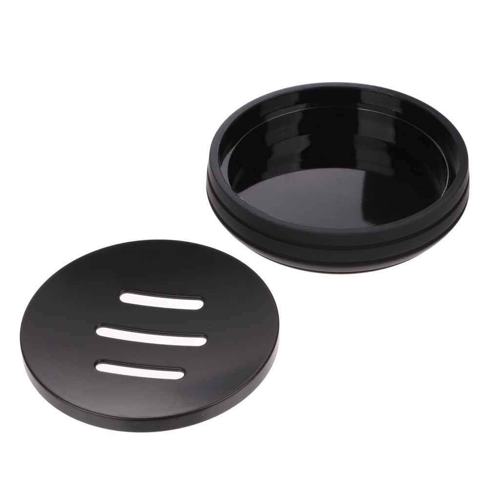 Мыльница LAGO, чёрный, пластик, SWP-2410-BLK-04, арт.№ 463-549