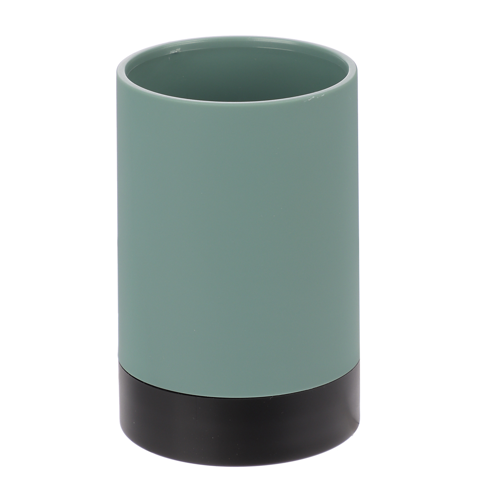 Стакан GUL, серо-зелёный, пластик, SWP-2401-GRN-03, арт.№ 463-552