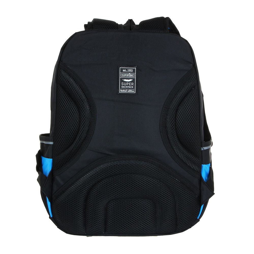 Энджин Сити Рюкзак подростковый, 41x30x20см, ПЭ, 3 отд, 4 карм, эргоном. спинка, уплотн.лямки, арт.№ 254-430