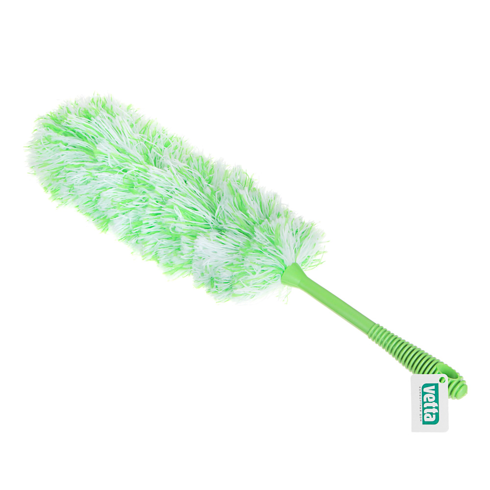 Сметка для удаления пыли тм VETTA, 55х7см, пластик, текстиль, 4 цвета, арт.№ 445-113