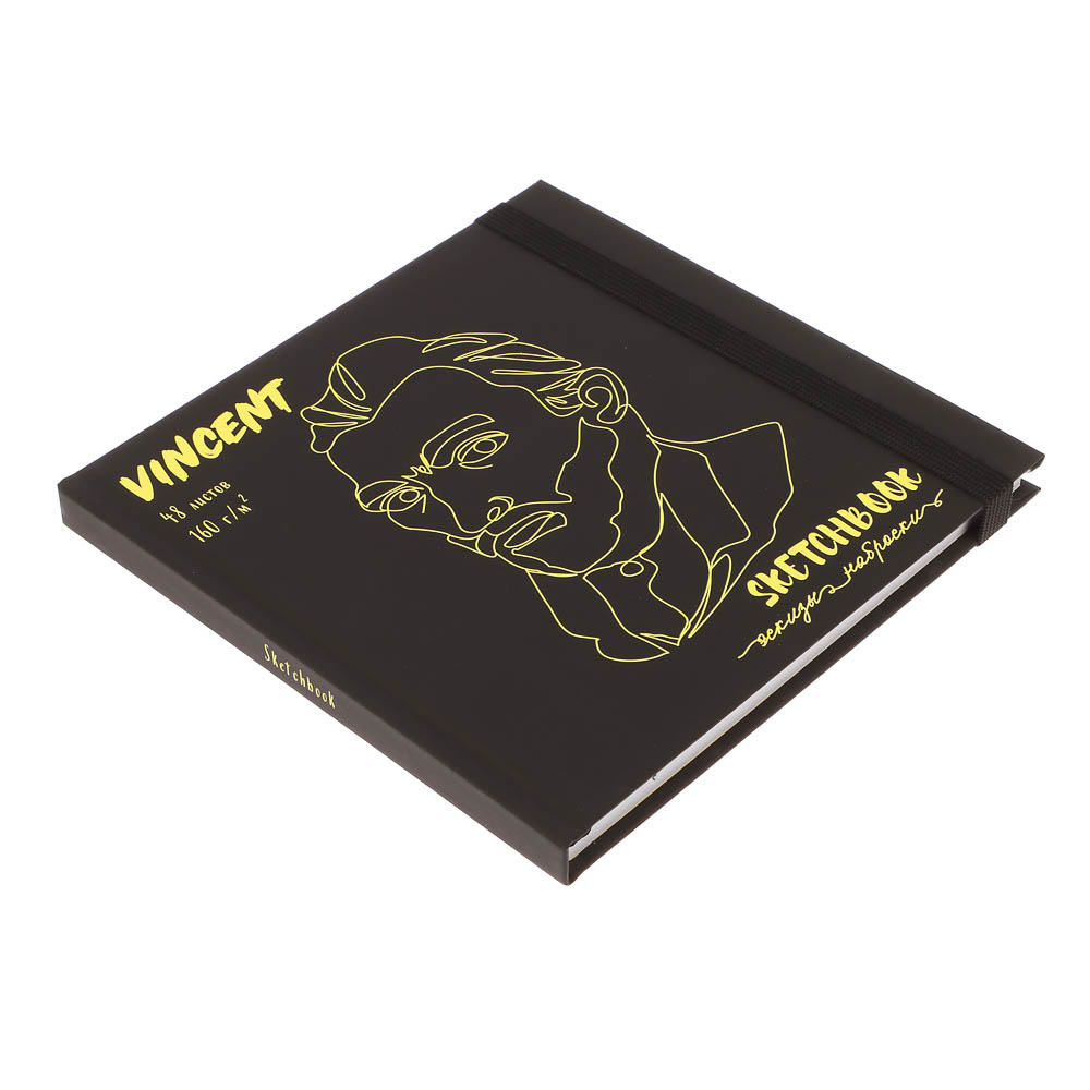 Скетчбук (альбом), тверд.подложка, спираль, в ассортименте, арт.№ 515-076