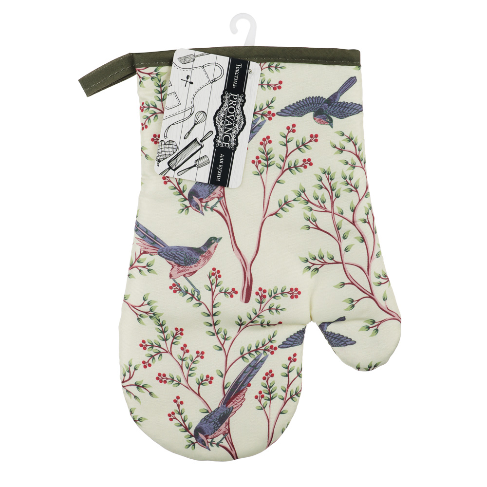 PROVANCE Birds Прихватка-варежка, 100% полиэстер, 17х27см, арт.№ 493-143