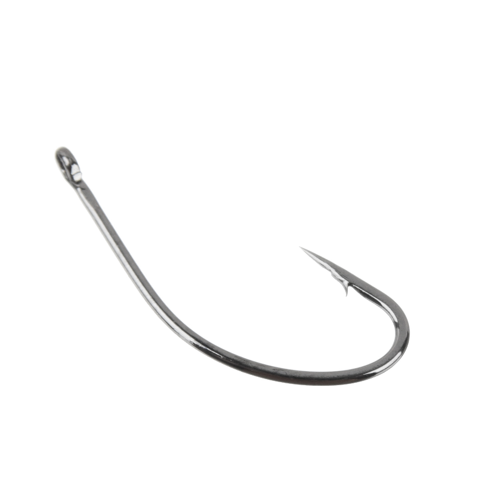 Набор крючков тм AZOR FISHING, 10шт, уклейка, №2, 4, 6,8, 10 высокоуглеродистая сталь, черный никель, арт.№ 143-066