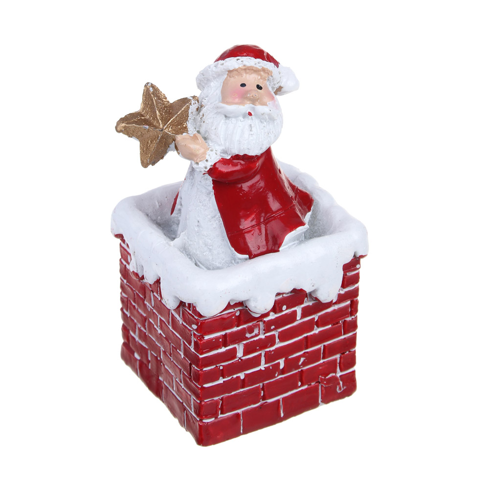 СНОУ БУМ Сувенир новогодний, 4,2х4х6,9 см, полистоун, 2 дизайна, арт.№ 396-046