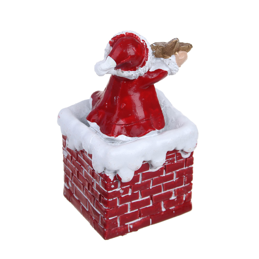 СНОУ БУМ Сувенир новогодний, 4,2х4х6,9 см, полистоун, 2 дизайна, арт.№ 396-046