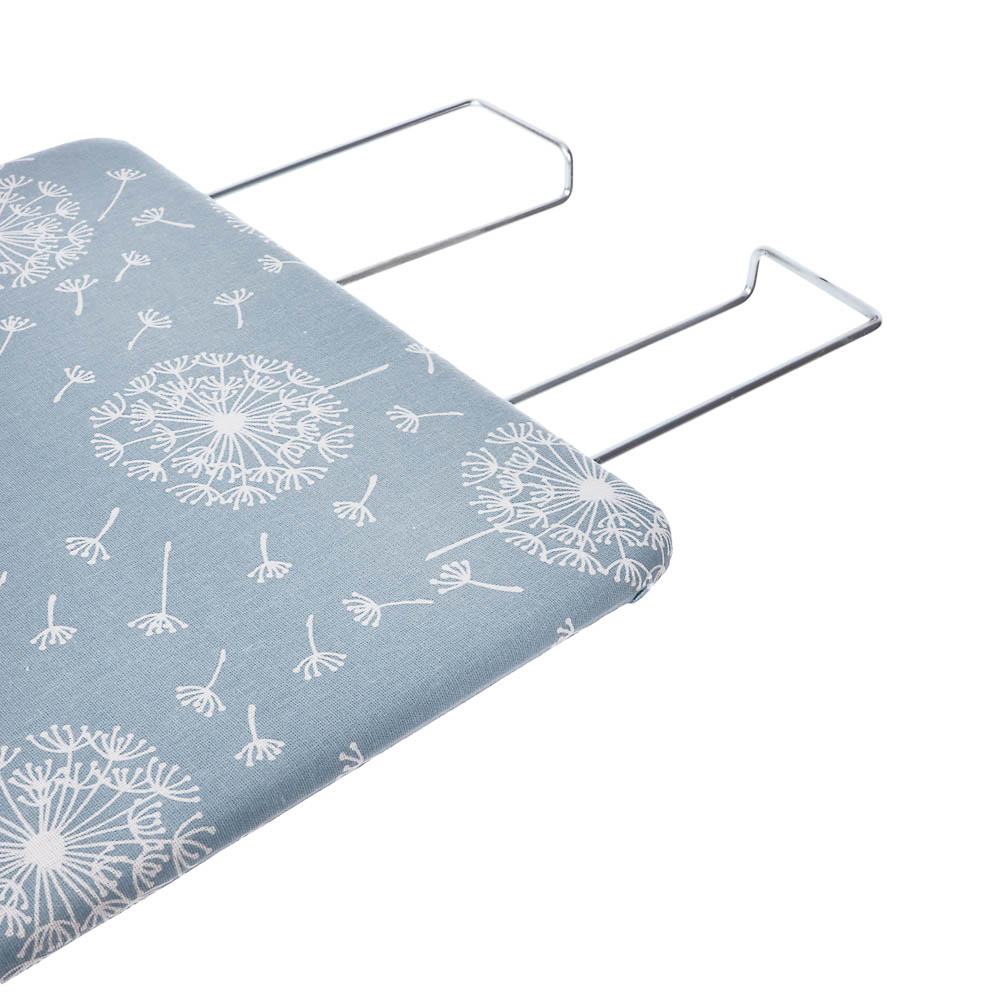 VETTA Доска гладильная ДСП, 1120х350х80(ДхШхВ)мм,выдвиж.подставка п/утюг,подрукавник,удл. 1,6м ДЛ-4, арт.№ 451-108