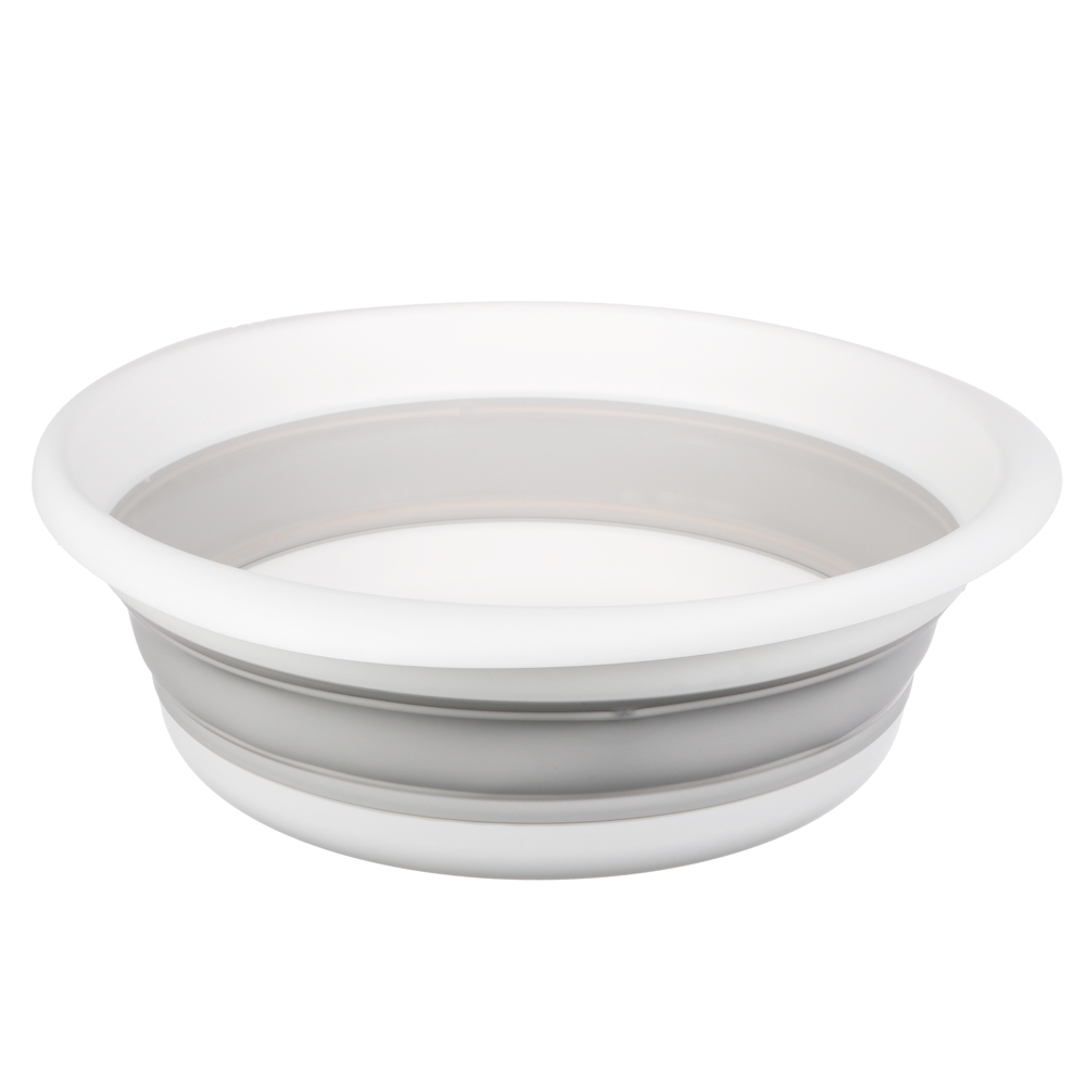 Таз ФЛЕКС 15л складной, смоки, М 2516, арт.№ 407-091