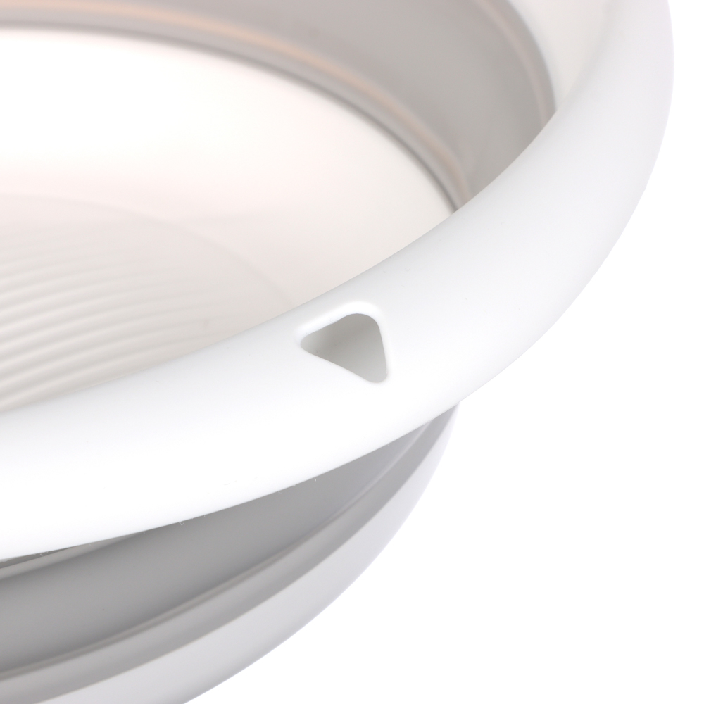 Таз ФЛЕКС 15л складной, смоки, М 2516, арт.№ 407-091