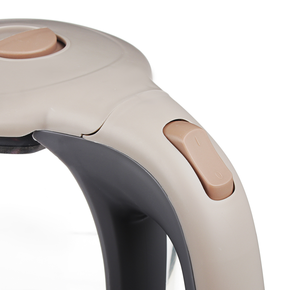 LEBEN Чайник электрический со стеклянной колбой, 1850 Вт, 1,7л, арт.№ 291-086