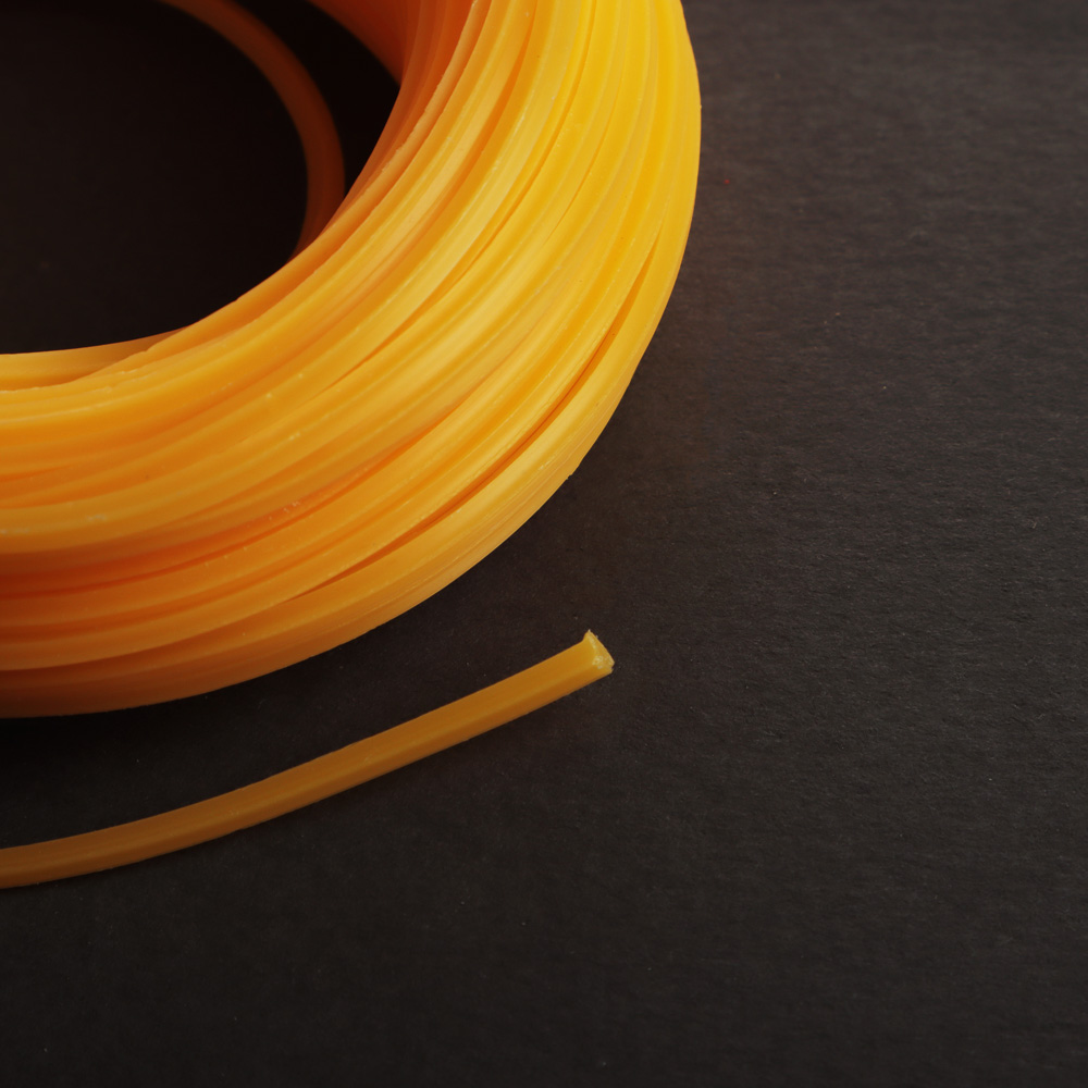 ЕРМАК Леска для триммера сечение "звезда" диаметр 2,4мм, длина 15м.(профи серия,нейлон 99%), арт.№ 646-238