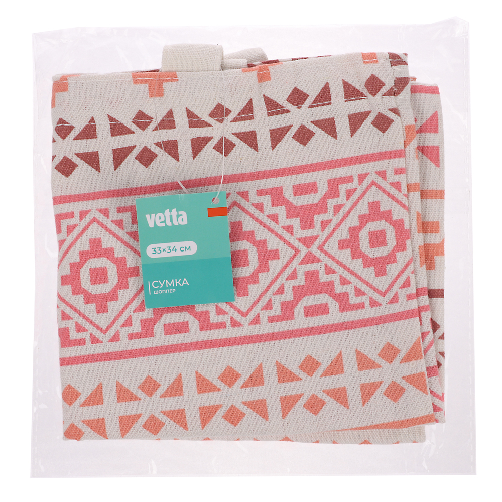 VETTA Сумка с орнаментом, 33х34 см, с дном, арт.№ 467-264