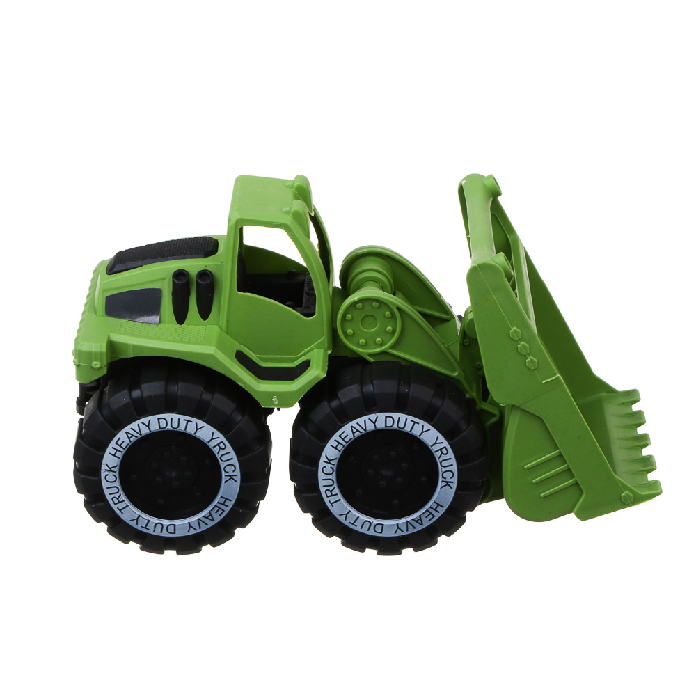 ИГРОЛЕНД Трактор с ковшом, подвижные детали, PP, 19х23,5х7 см, 4 дизайна, арт.№ 292-428