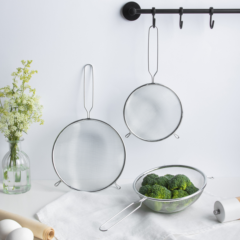 Сито с ободом и ручкой 16см FY-016, арт.№ 886-015