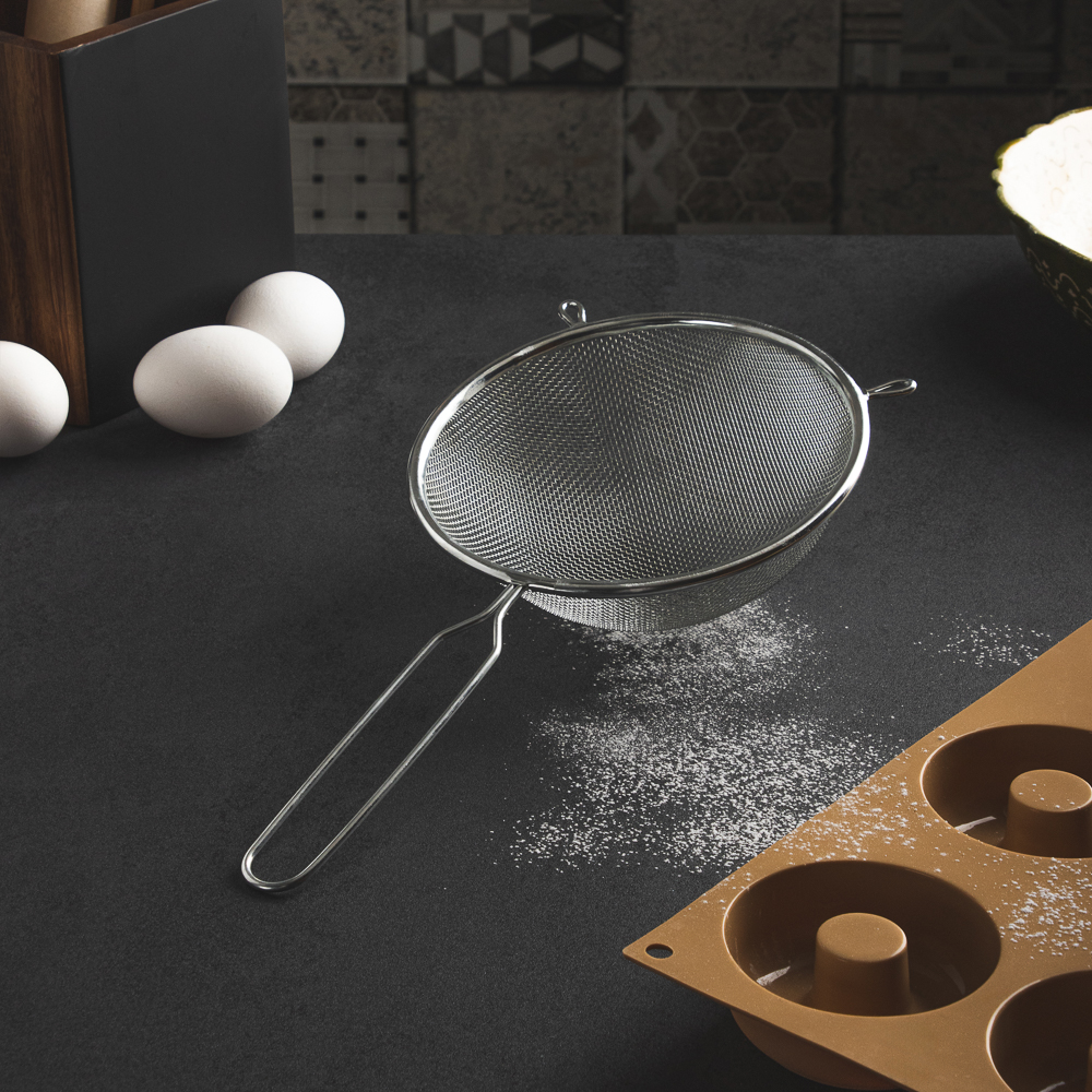 Сито с ободом и ручкой 16см FY-016, арт.№ 886-015