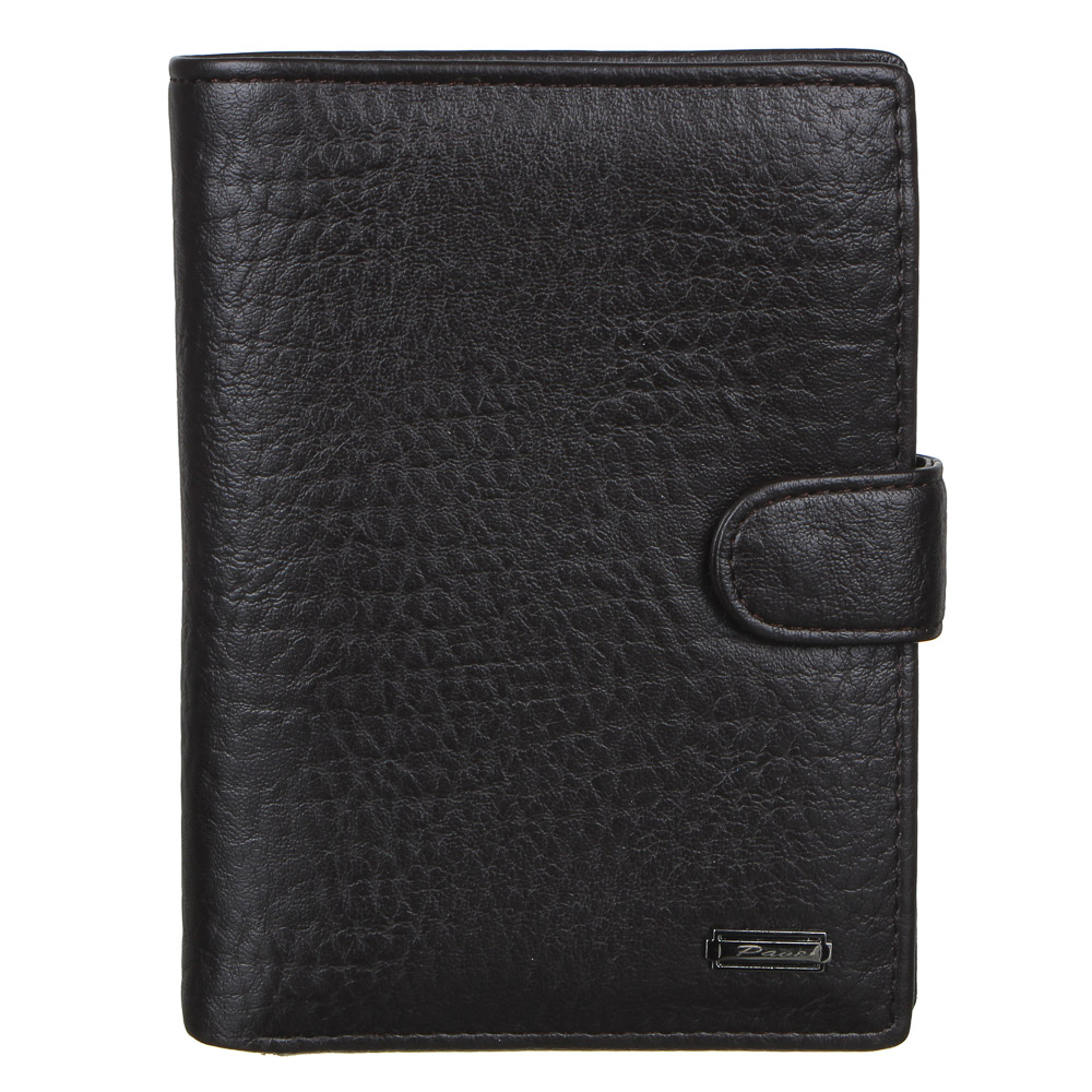 ЮL Портмоне мужское с отд.под документы 14,2х10,5см, искусст.кожа, 2 цвета, ПМ19-03, арт.№ 303-812