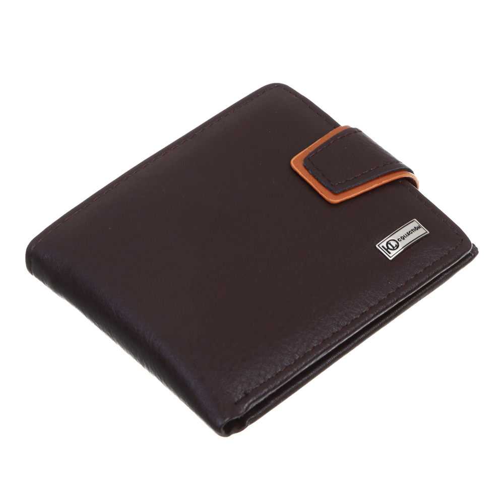 ЮL Портмоне мужское, искусств.кожа, 11,5х9,5х1см, 3 дизайна, 2 цвета, MW2016-03, арт.№ 303-650