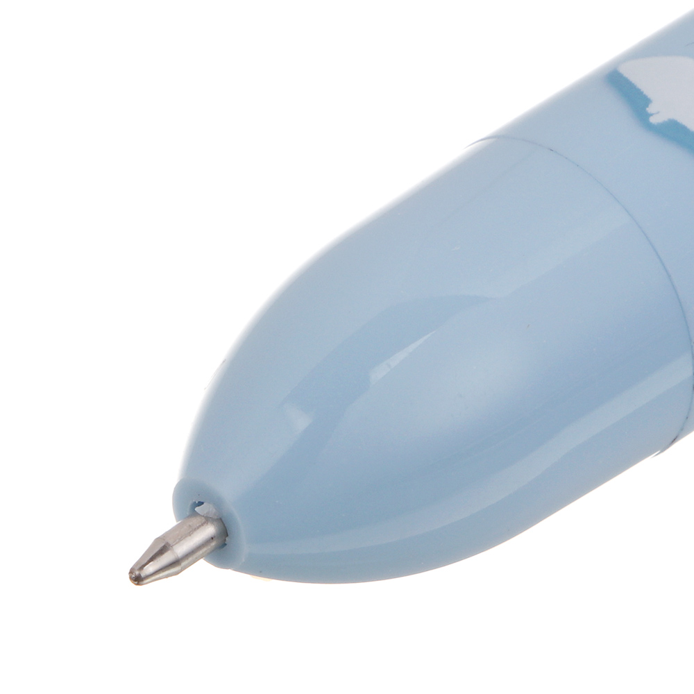 Ручка шариковая автоматическая 8-цветная 0,7мм, с фигуркой в форме пингвина, 3 вида, шоу-бокс, арт.№ 591-313