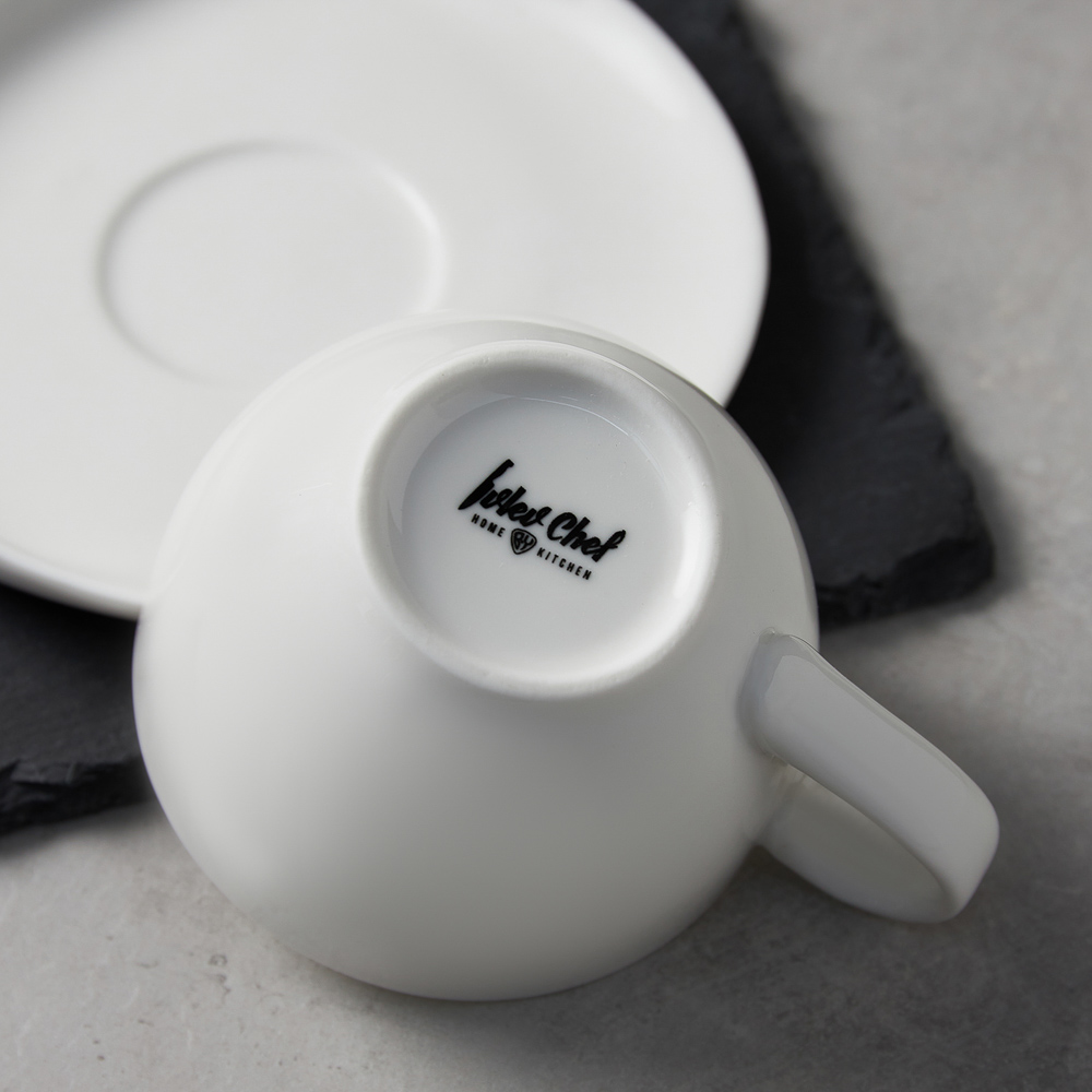 Ivlev Chef Элеганс Набор чайный 2 пр., 220мл, 14,5см, фарфор, арт.№ 824-543