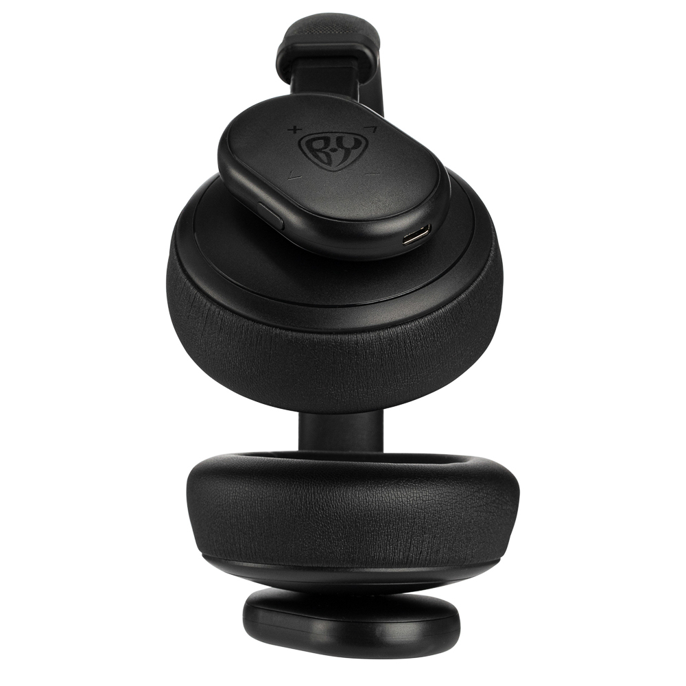 Наушники беспроводные полноразмерные BY Opus, тканевое оголовье, 500мАч, BT5.0, арт.№ 410-235