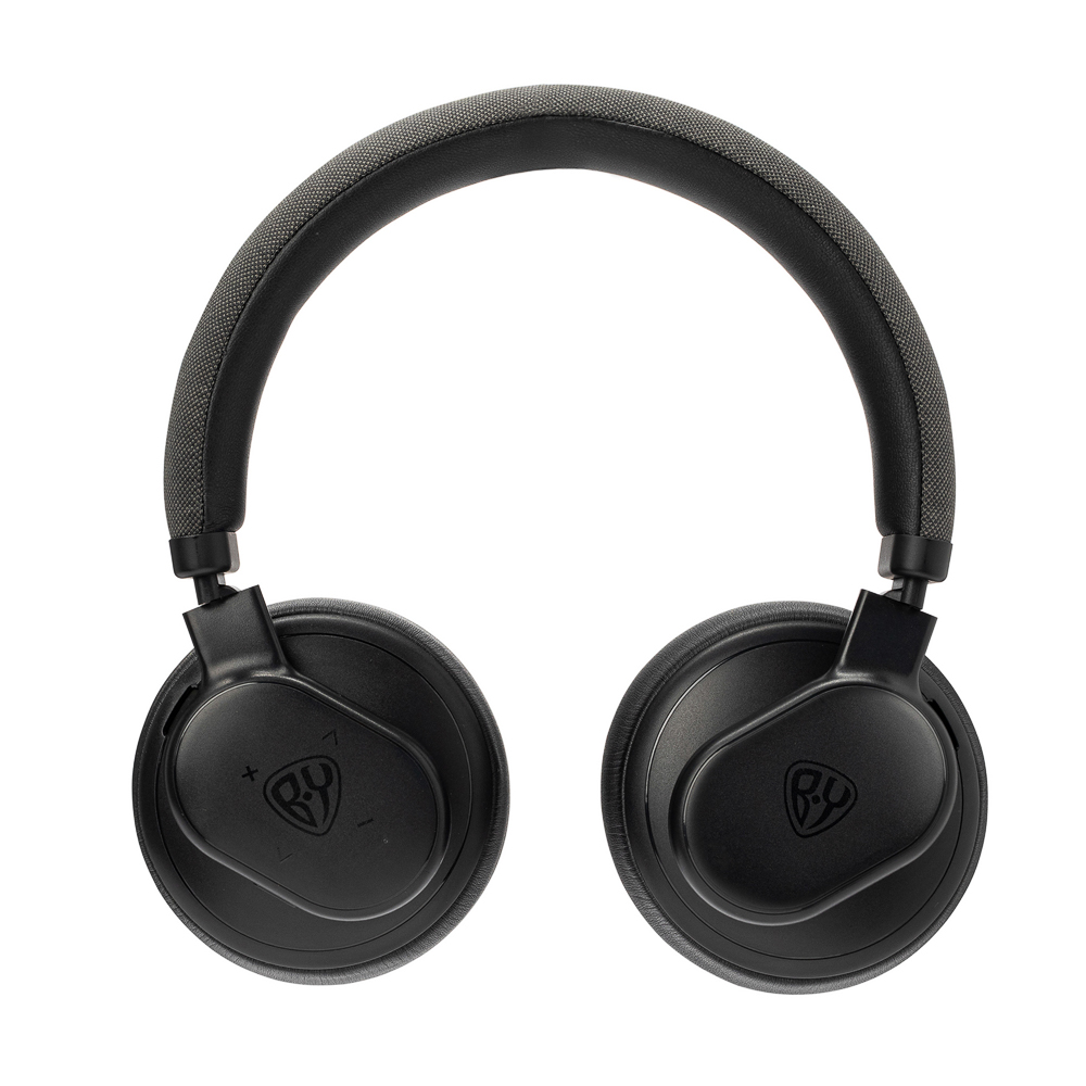 Наушники беспроводные полноразмерные BY Opus, тканевое оголовье, 500мАч, BT5.0, арт.№ 410-235
