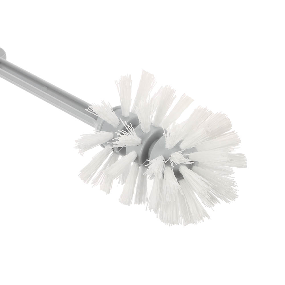 Ёрш для туалета без подставки тм VETTA Практик, пластик, 33,5х6,5см, арт.№ 463-787