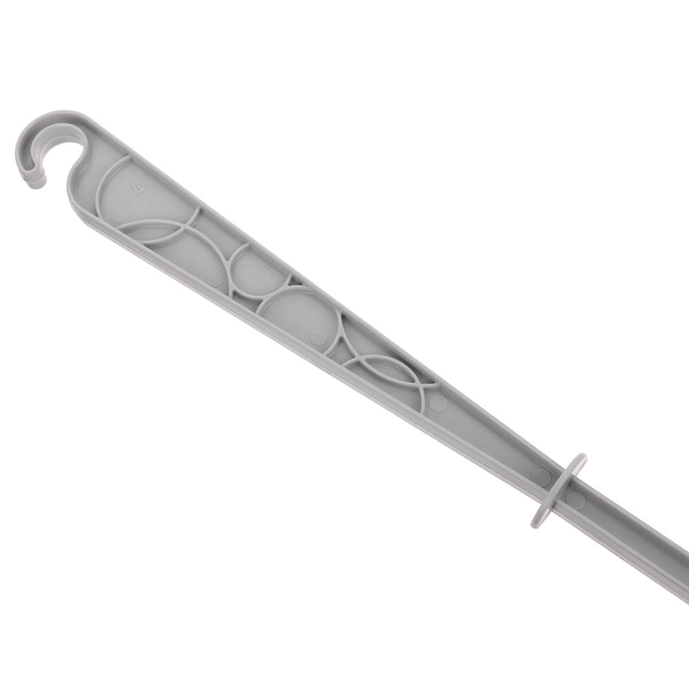 Ёрш для туалета без подставки тм VETTA Практик, пластик, 33,5х6,5см, арт.№ 463-787