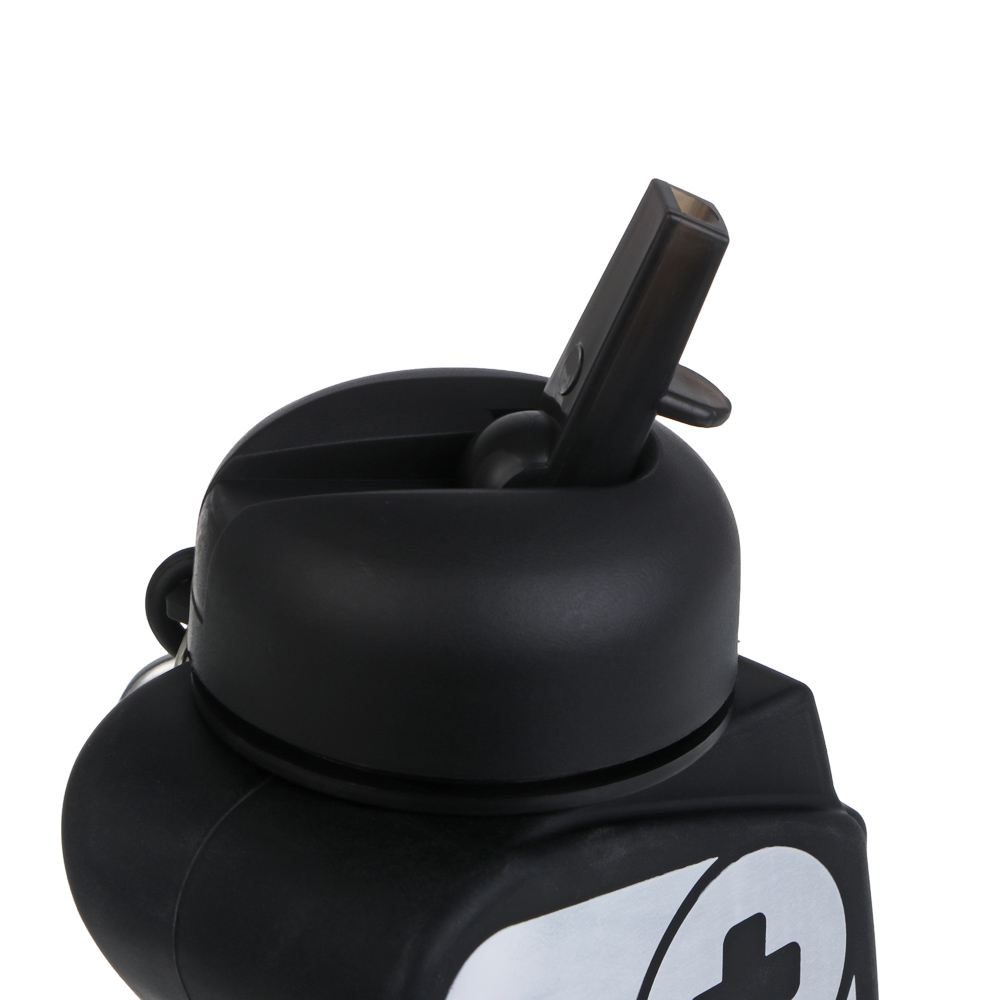 Бутылка для воды тм LADECOR "Джойстик", 600 мл, силикон, 2 вида, арт.№ 531-114