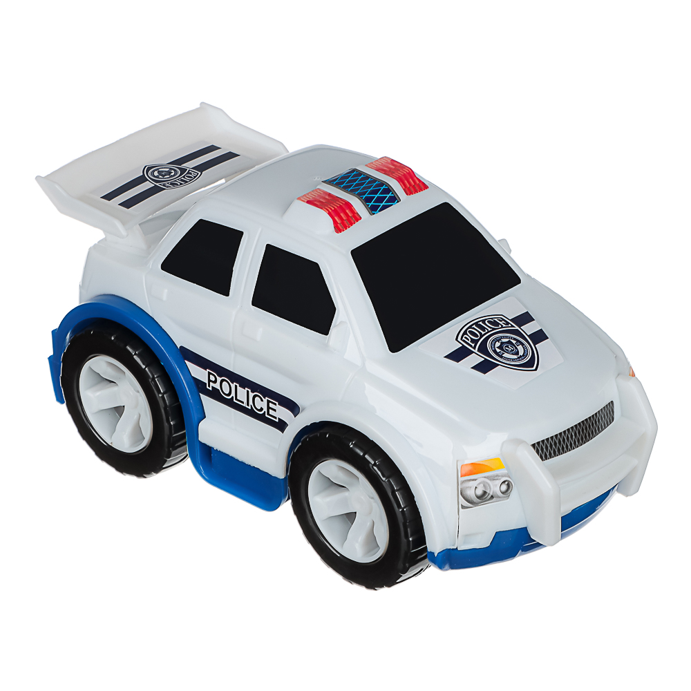 ИГРОЛЕНД Машинка игрушечная полицейская, пластик, 21х11х11 см, для детей 3+, арт.№ 292-470